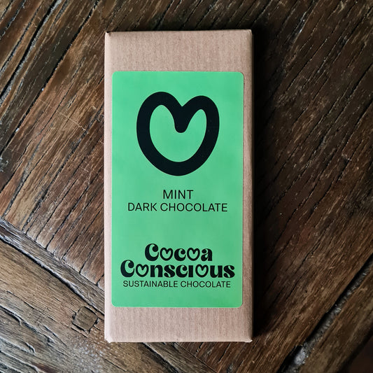 Mint Dark Chocolate Bar 90g