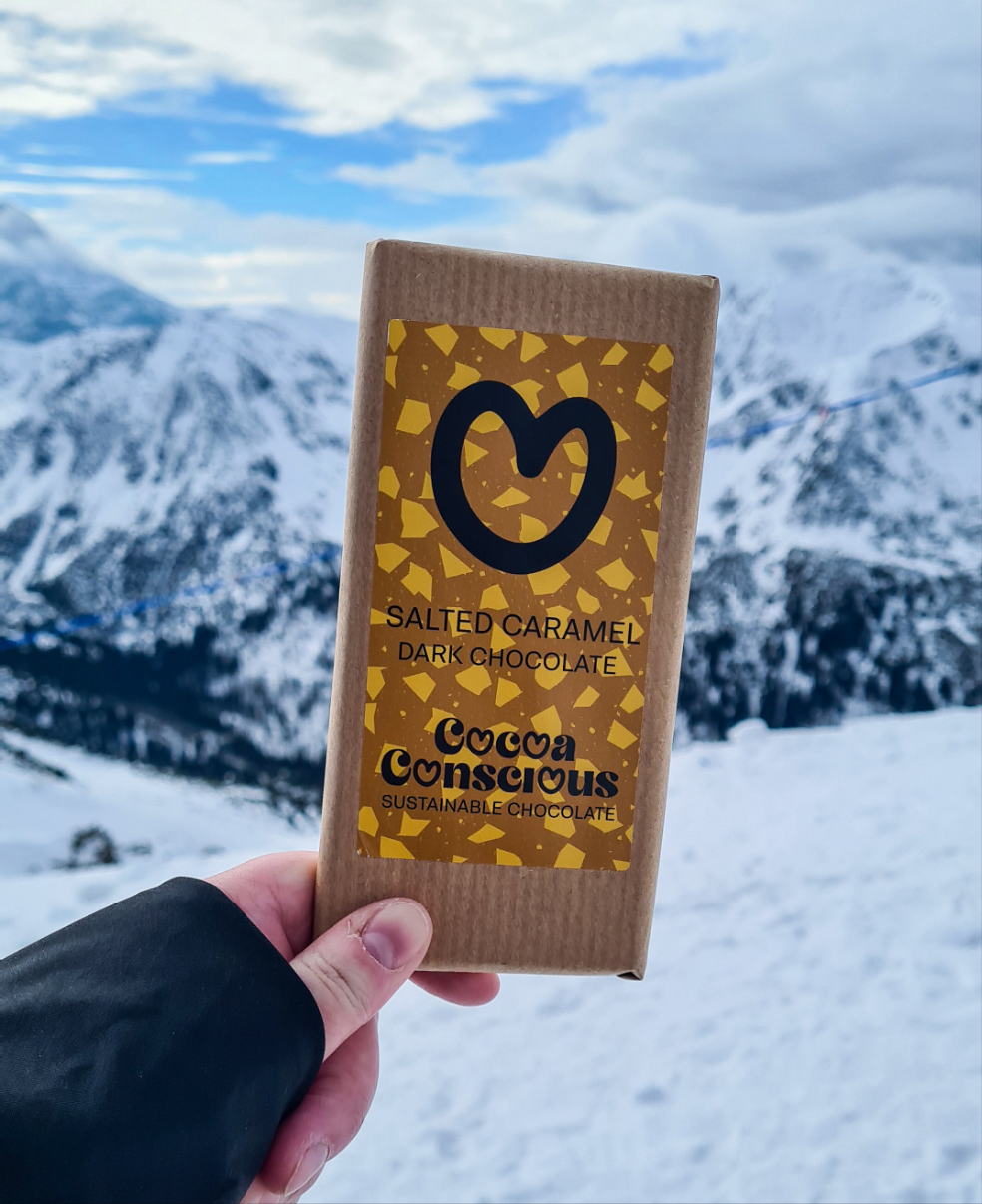 Salted Caramel Dark Chocolate bar 90g