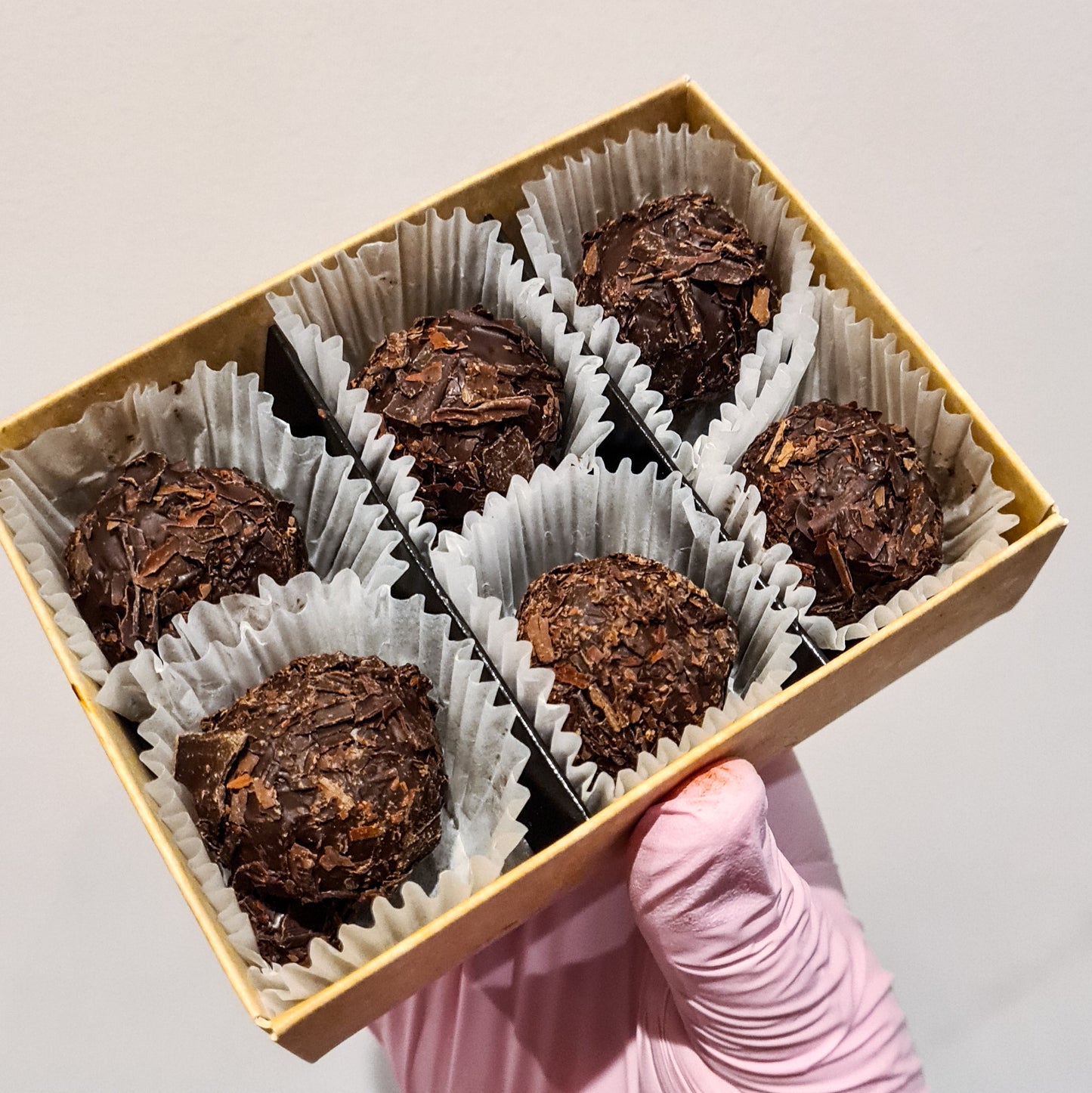 Rum and Fruit Truffles (Box of 6)