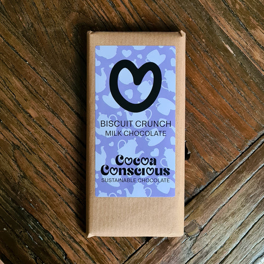 Biscuit Crunch Milk Chocolate bar 90g