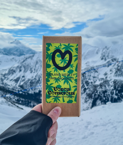 Island Medley Dark Chocolate bar 90g