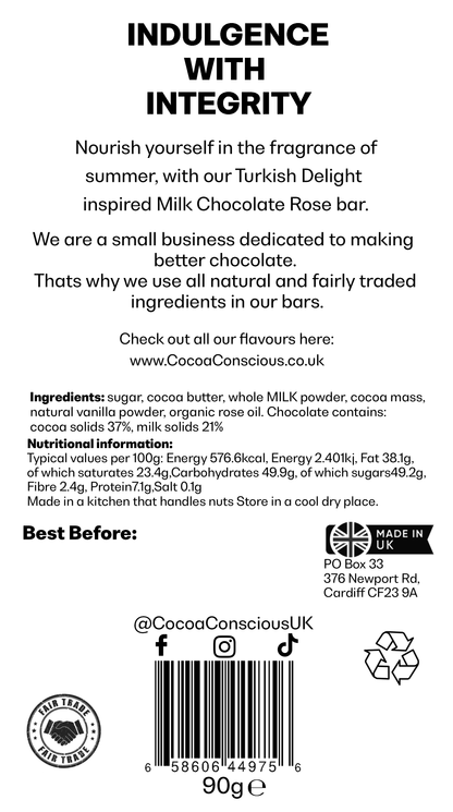 Rose Bar 90g