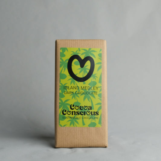 Island Medley Dark Chocolate bar 90g