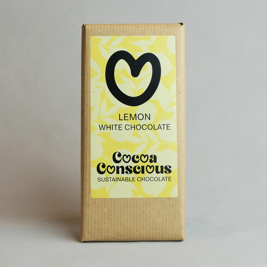 Lemon White Chocolate Bar 90g