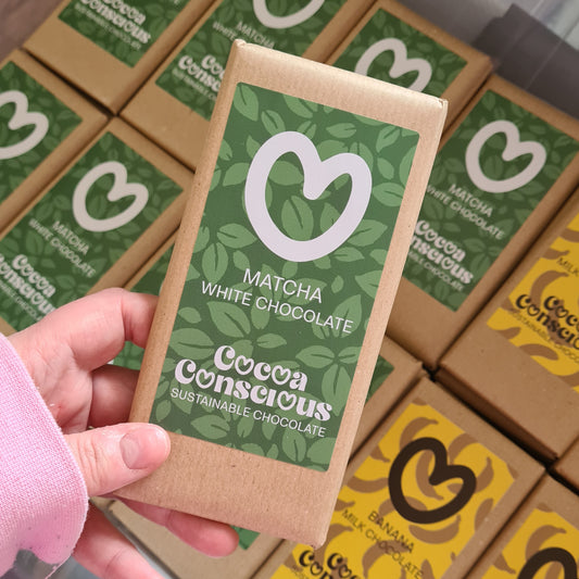 Matcha White Chocolate bar 90g